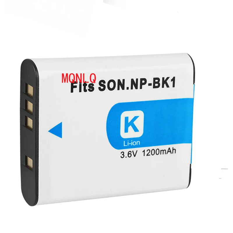 Аккумулятор NP-BK1 NP BK1 1200 мАч для SONY S750 S780 S950 S980 W190 W370 W180 DSC-S950 NPBK1 камеры