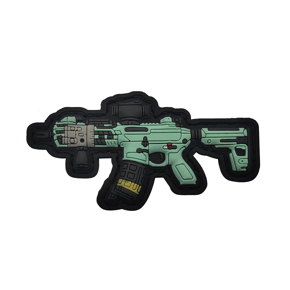 АК МК18 М72 ЛАУ РПГ Базука 3D ПВХ Q Издание Серии Отрывные пластинки на одежде тактические пластыри с символикой военной морали