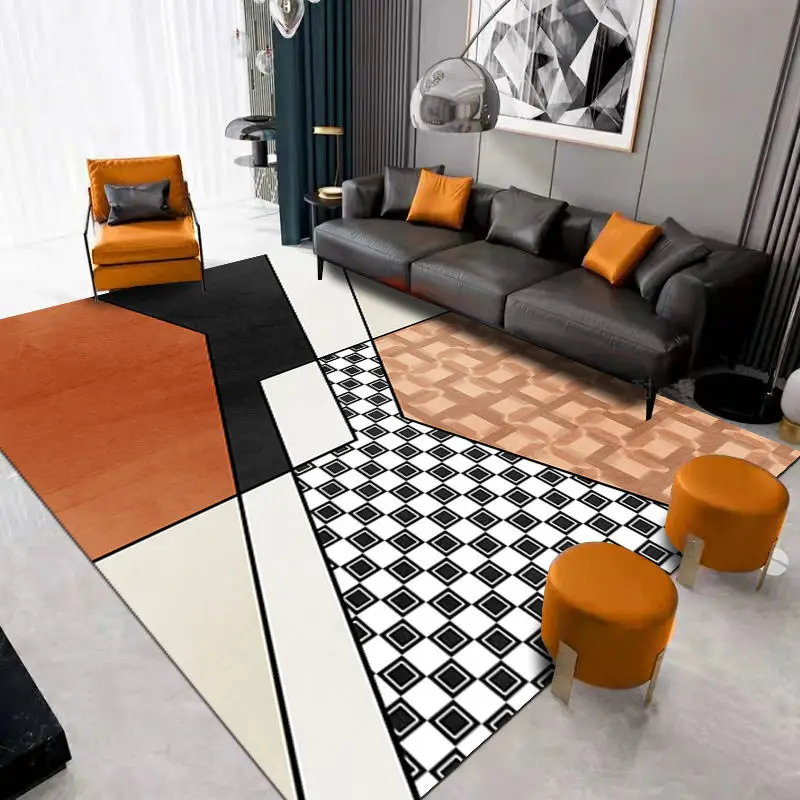 

Simple Atmosphere Rugs and Carpets for Home Living Room Decoration Teenager Bedroom Decor Carpet Sofa Area Rug Nonslip Floor Mat