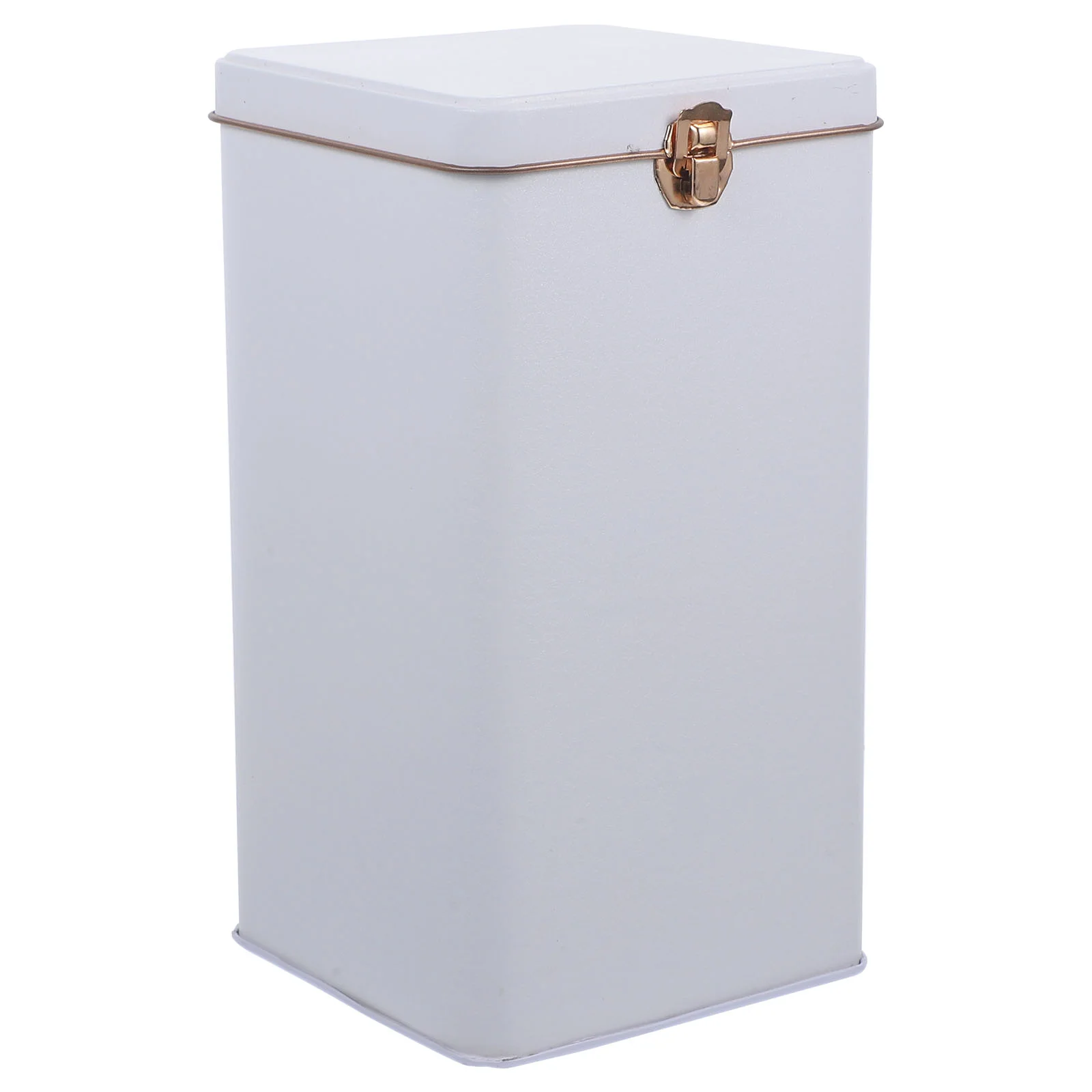 

Metal Tea Tin Canister Bag Storage Jars Airtight Cans Household Canisters Food