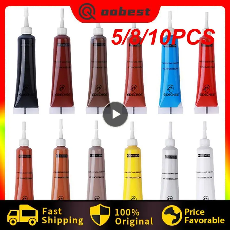 

20ml Leather Repair Gel Colorful Car Repair Scratches Cracks Home Car Seat Leather Complementary Refurbishing Cream Repair Paste