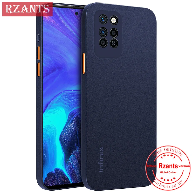 rzants for infinix note 10 pro luxury shockproof phone case uu thinmatte ultra thin translucent anti fingerprint phone casing free global shipping