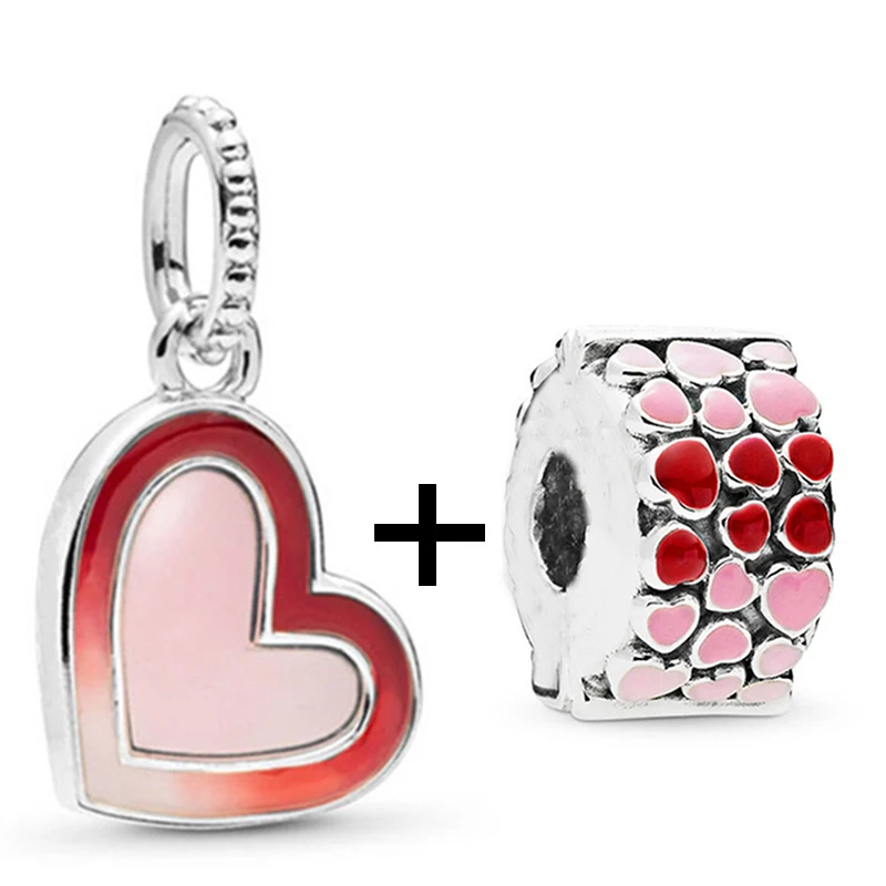 2 шт./лот серебряные бусины с перьями подвеска подходит для DIY брендовых браслетов