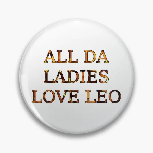 

Женская Мягкая Заколка-булавка All Da с надписью Love Leo