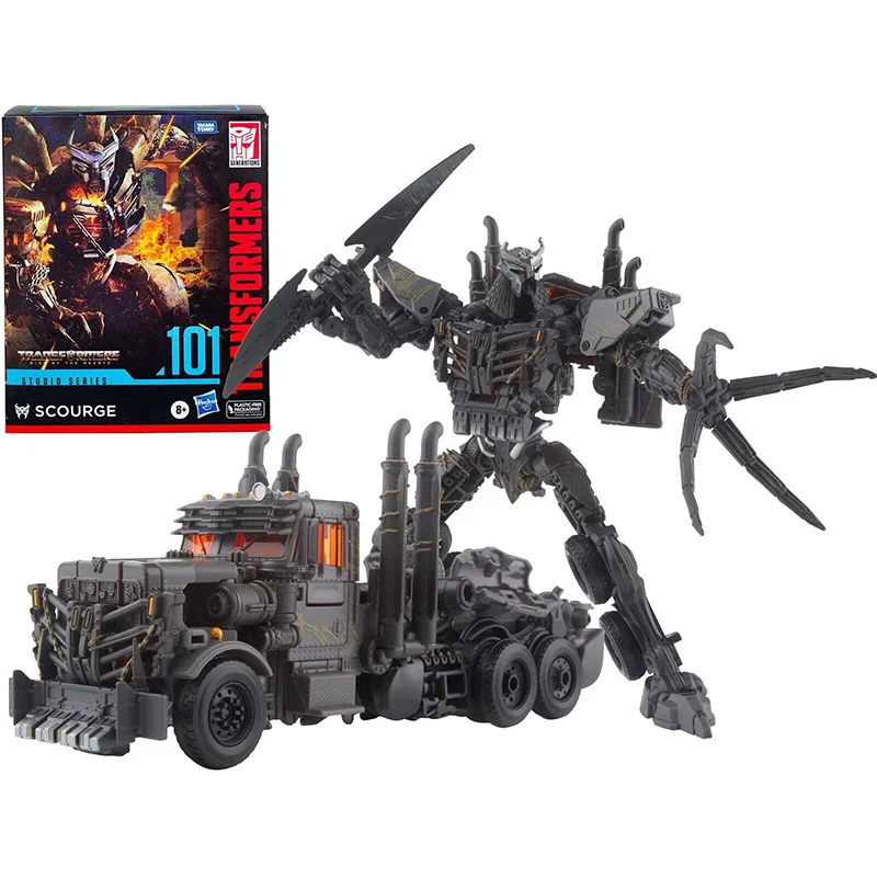 

Hasbro Transformers Studio Series 101 Leader Scourge Rise of the Beasts Movie 7 Action Figure Toy SS101