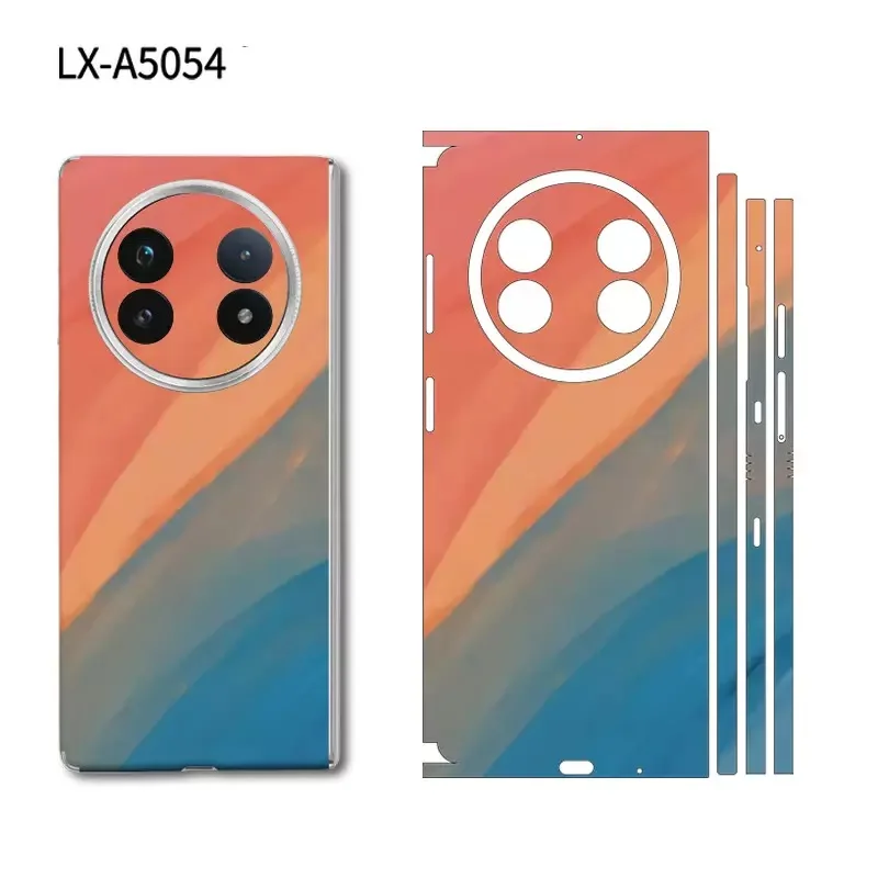Фото Красочная наклейка на кожу для VIVO X FOLD 5/3/2 задняя крышка, новый дизайн, наклейка премиум-класса для печати №4