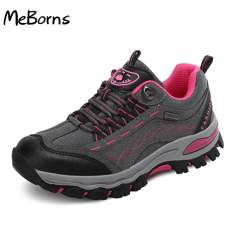 

High Quality Women Hiking Shoes Winter Outdoor Woman Sport Trekking Mountain Boots Sneaker Waterproof Climbing Athletic Shoes