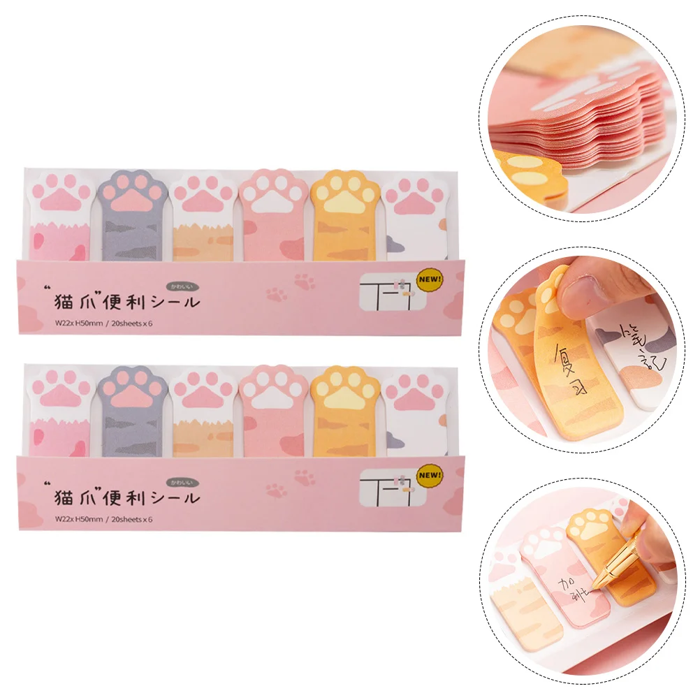 

Memo Pads Pad Self Notes Page Markers Tabs Adhesive Sticky Reminder Office Stickers Book Stationery Schedule Note Diary Memos