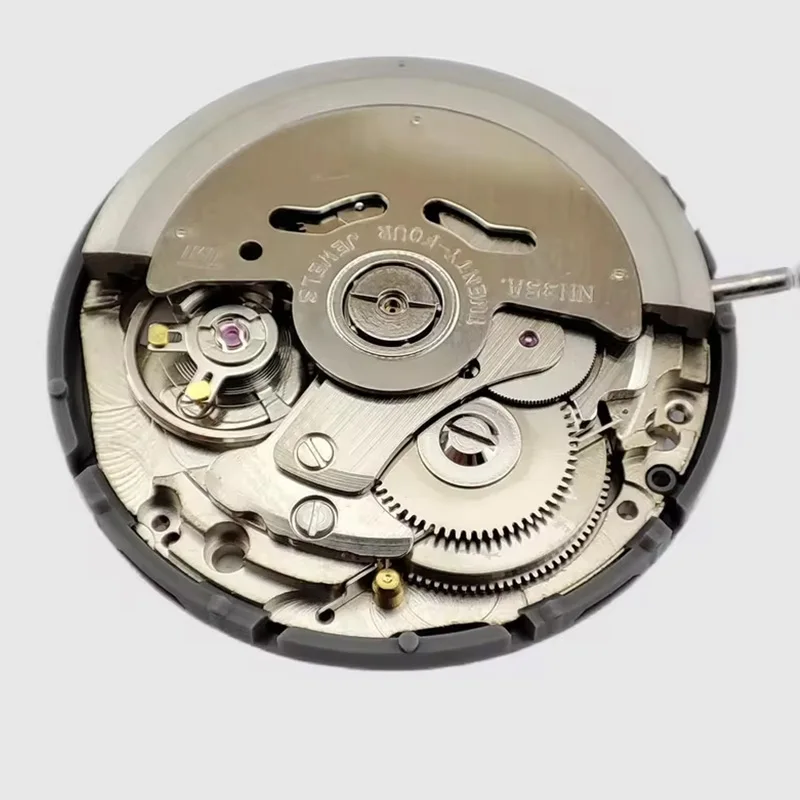 6-очасовая заводная головка белая дата NH35 NH35A автоматический механизм часов