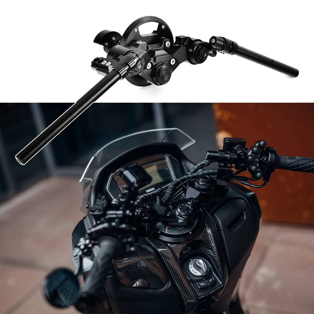 

for yamaha new nmax v2 2019-2023refit direction handle assembly CNC process