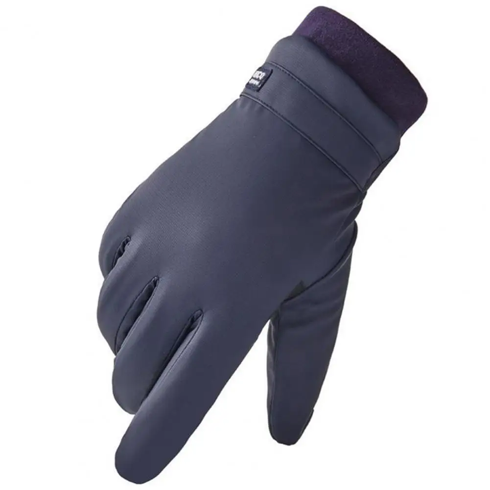 

1 Pair Ridding Gloves Thickened Ski Gloves Cold Weather Warm Gloves