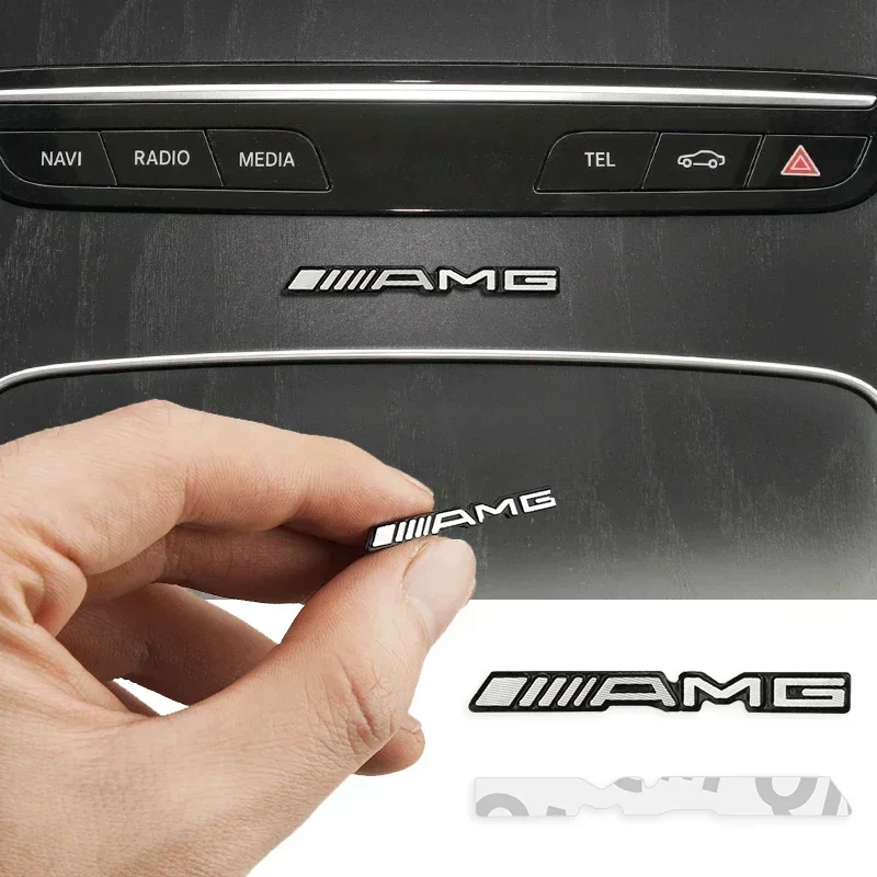 Новый автомобиль для Mercedes Benz AMG 1 шт. наклейки на руль автомобиля W202 W203 W204 W205 W210 W211
