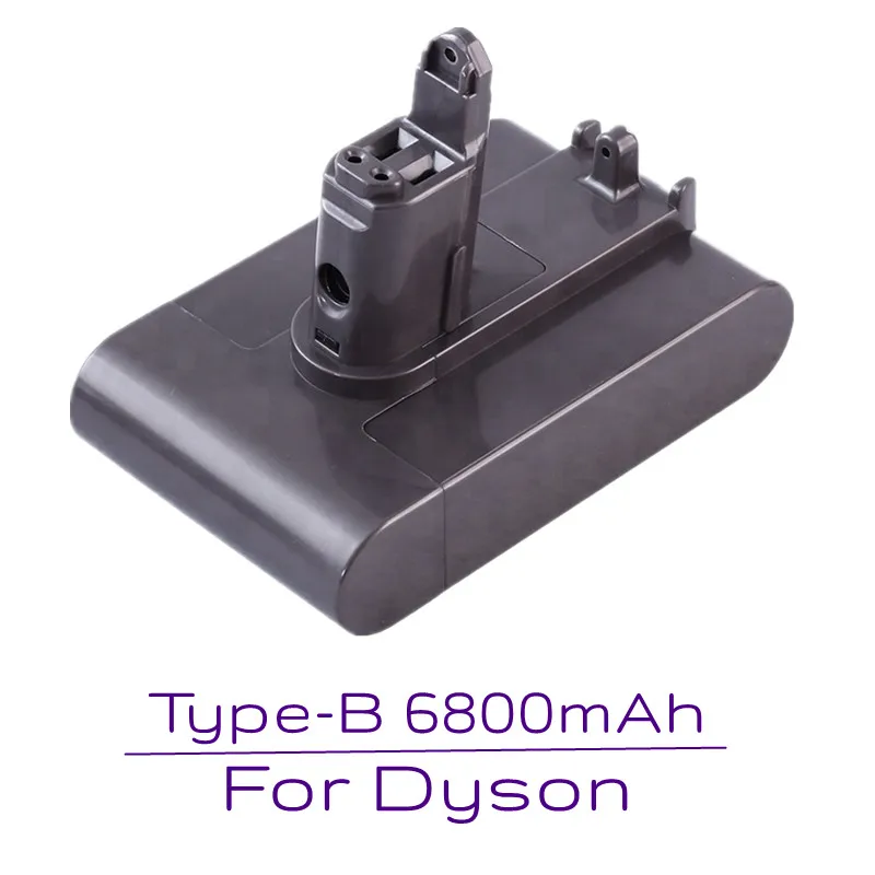

Vacuum Cleaner Power Tools Replacement Battery 22.2V 6800mAh For Dysons DC35 Li-ion Battery DC31/34/35/44/45 Type B