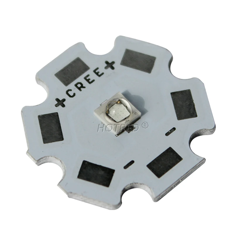 1 Вт 3 5 Светодиодный лампа высокой мощности Королевского синего цвета 450 нм чип Cree