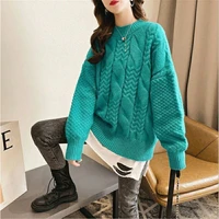 winter womens sweaters fall 2021 women clothing knitted loose sweater knitting wool oversize pullover woman sweaters girls thick