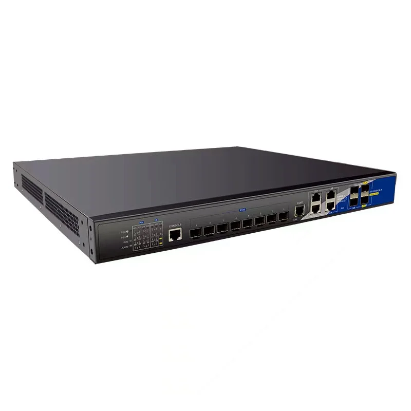 RL8008ES Smart Switch EPON OLT 8PON Port OLT2*GE2*10GE Fiber Equipment 4PON AC Power Supply Compatible With ONU Fiber Cat