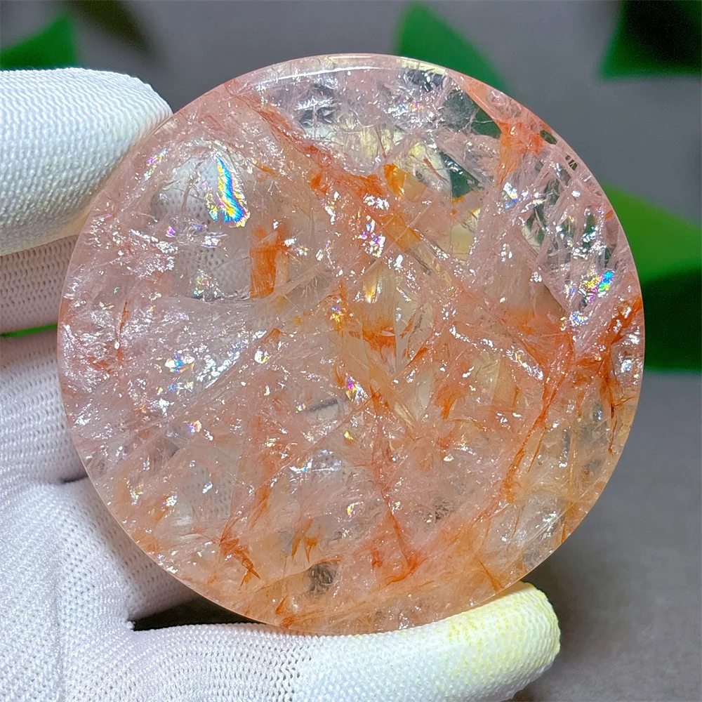 Огненная кварцевая пластина кристалл натуральный камень кварцевый минералы