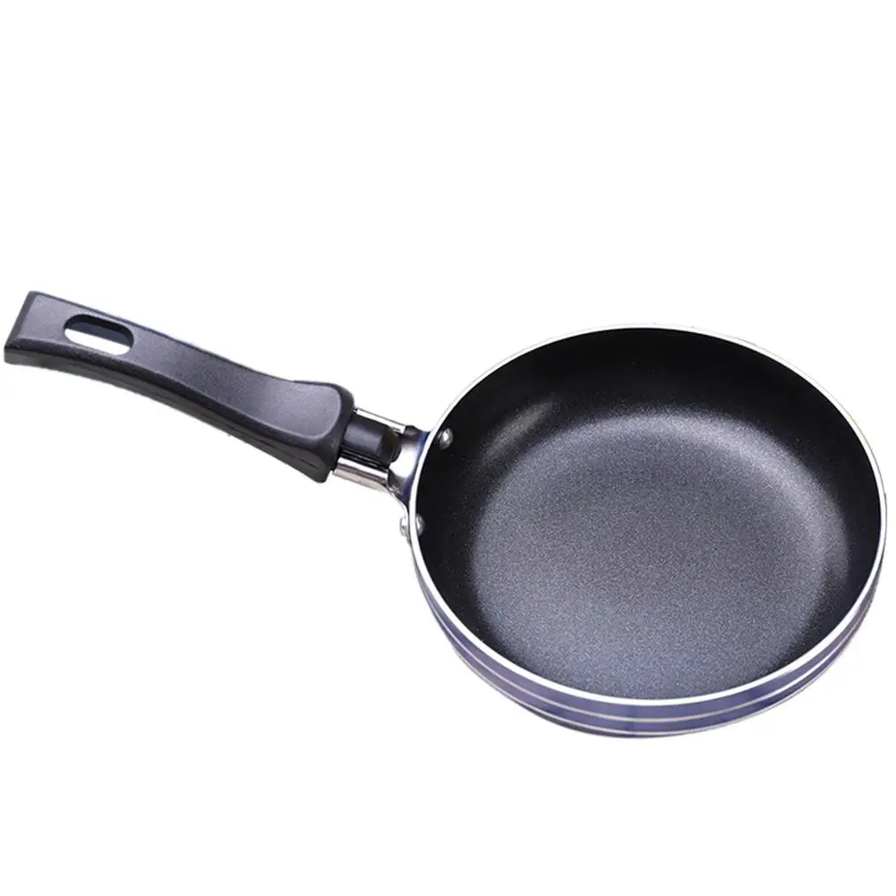 Non Stick 12.5cm Mini Frying Pan Egg Steak Master Pancake Maker Cookware Pan Pot Antiskid Bakelite Handle Kitchen Tools images - 6