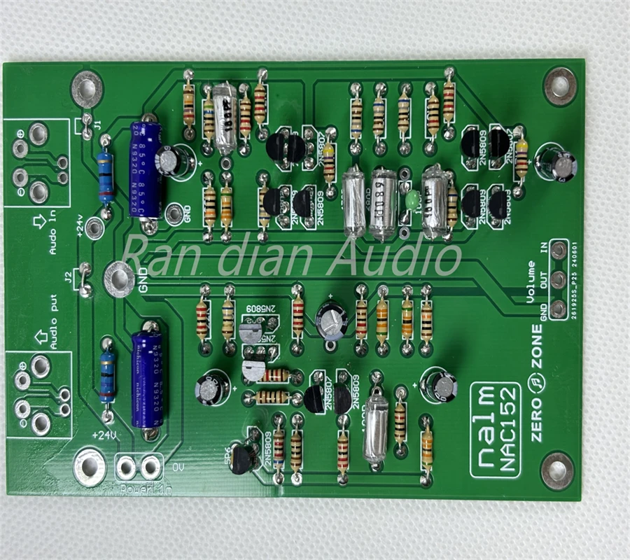 ZEROZONE Naim NAC152 Сплит-предусилитель Готовая плата Двухканальная