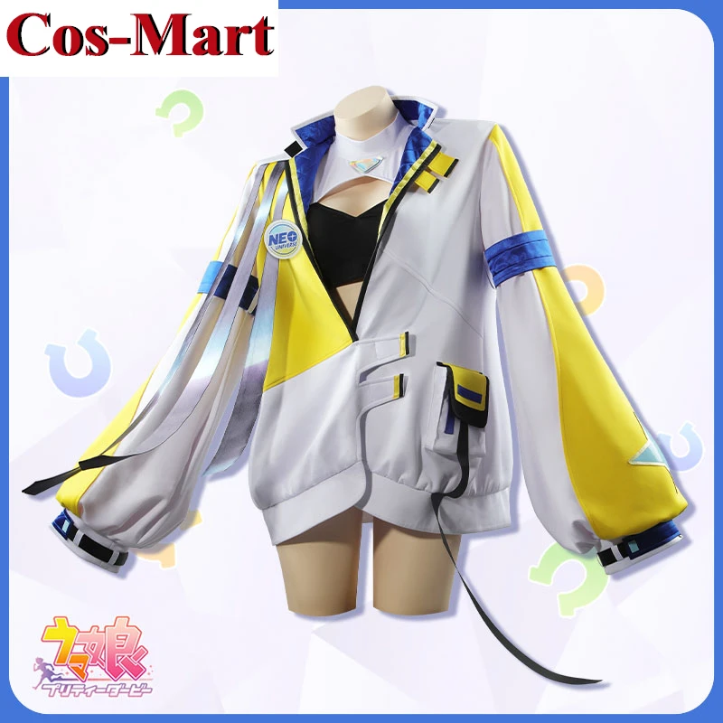 Фото Cos-Mart Game Umamusume: Pretty Derby Neo Universe Косплей Костюм Прекрасная боевая форма Унисекс Одежда для ролевых игр Новая одежда №1