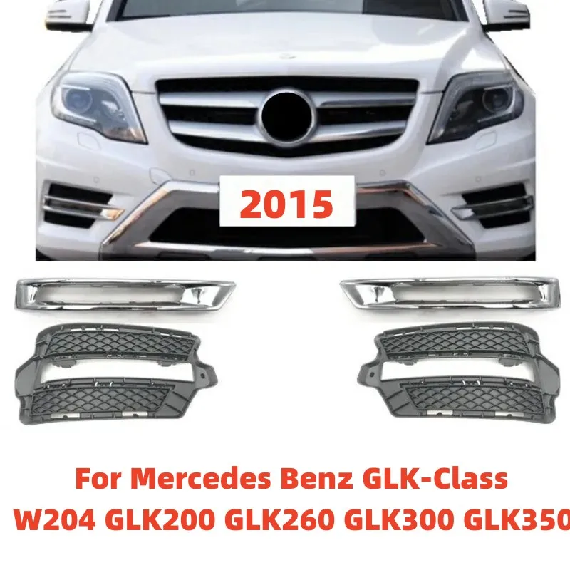 

Automotive Front Bumper Fog Lamp Decorative Accessories For Mercedes Benz GLK-Class W204 GLK200 GLK260 GLK300 GLK350 2015