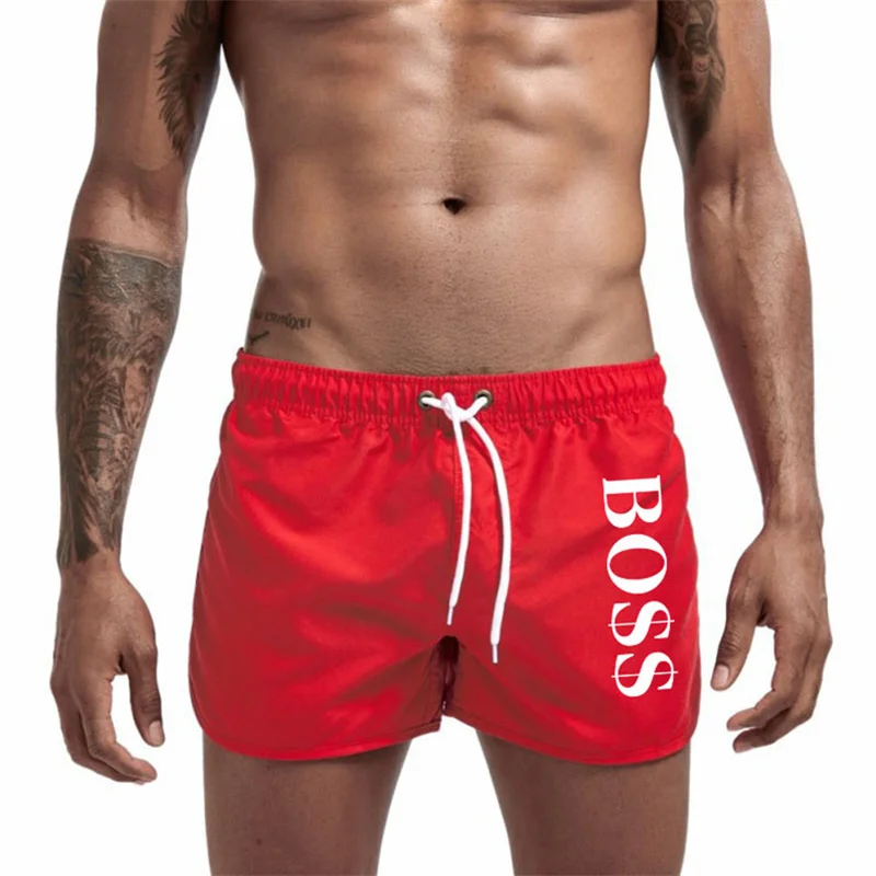 

2022 Shorts Swimming Man Summer Swimwear Man Swimsuit Swimming Trunks Sexy Beach Shorts Surf Board Pants Sports Pants European