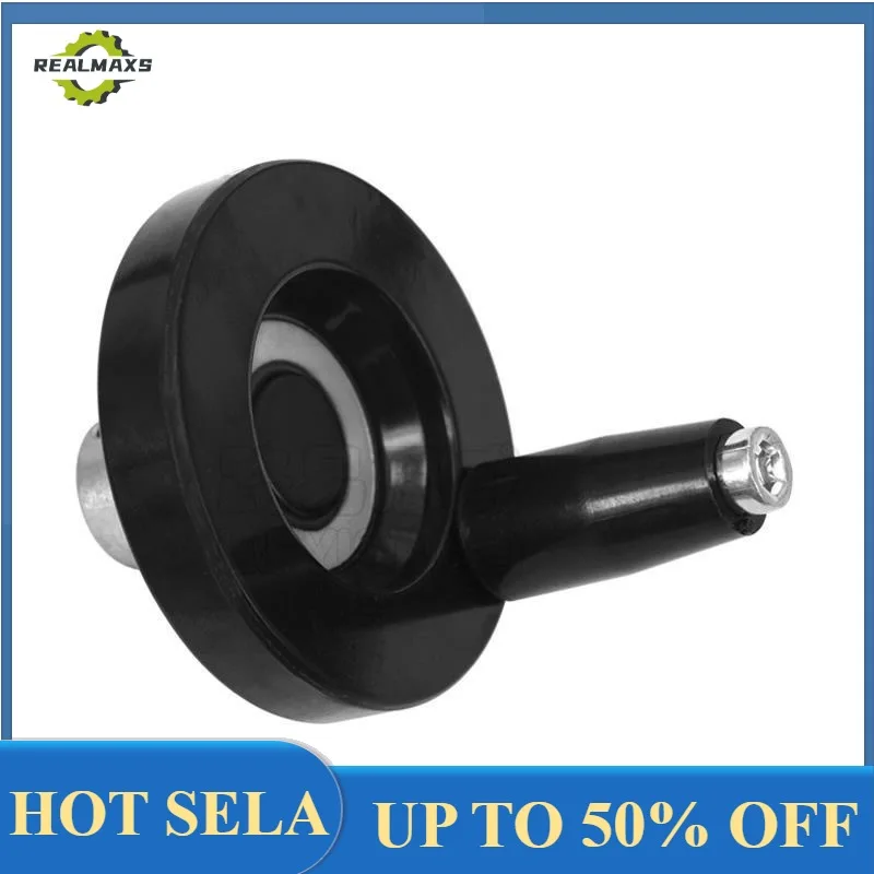 1 шт., бакелитовая черная вращающаяся ручка, маховик, токарный станок, фрезерный станок, задний пульсационный маховик с вращающейся ручкой 63 мм 80 мм