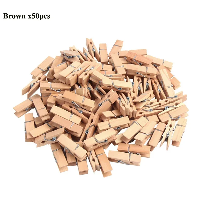 

Деревянные мини-прищепки 25 мм