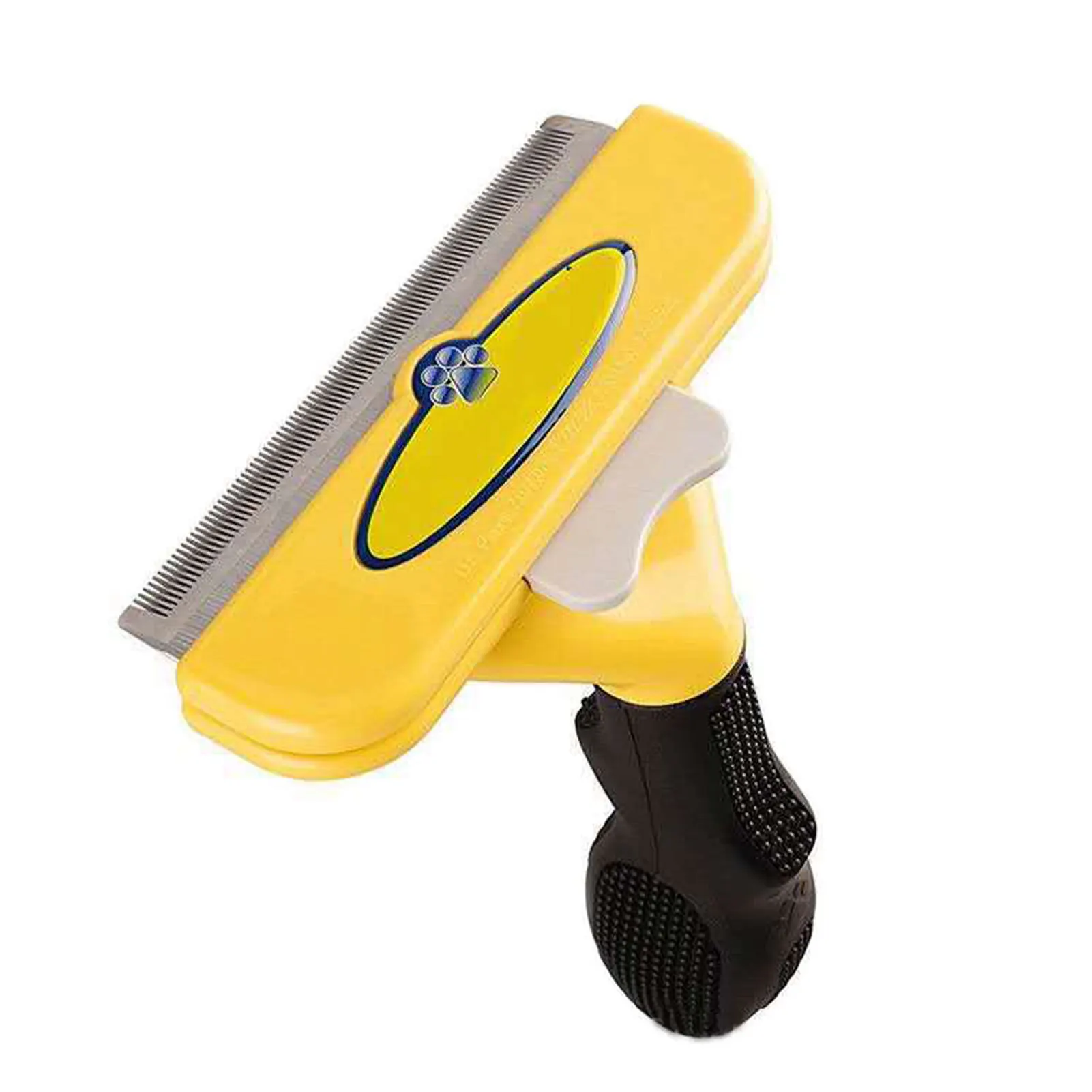 

Shedding Stainless Steel Comfortable Home Travel Hair Removal Portable Kitten Trimmer Pet Comb Grooming Puppy For Cats Dogs Tool