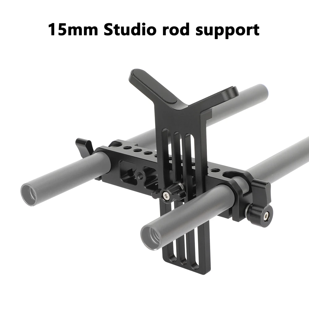 Опора объектива Y-типа KAYULIN с стержневым зажимом 15 мм вертикальная регулировка