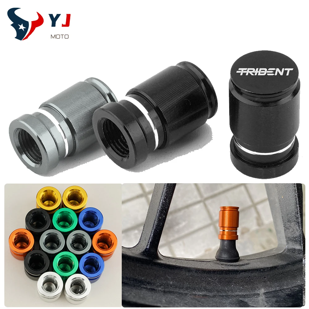 

Алюминиевая крышка пневматического отверстия для мотоцикла с ЧПУ, Пыленепроницаемая и нержавеющая крышка клапана для Trident 660 2021 2022