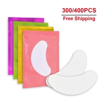 300400pairs hydrogel gel eye patches for eyelash extension tips stickers under eye pads patches application makeup wholesale