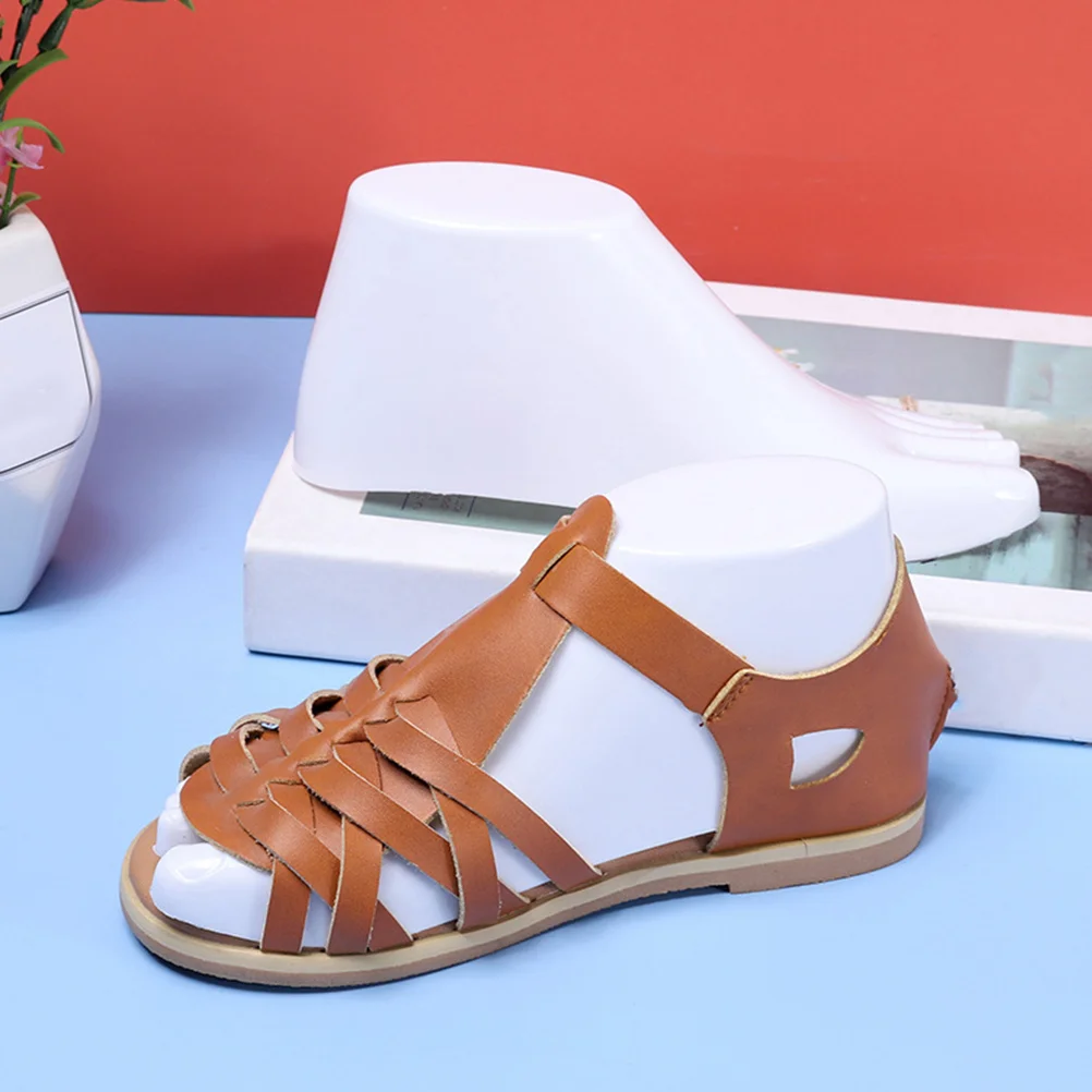 5 пар носков для обуви манекены ног пластиковые модели детские пинетки подставки