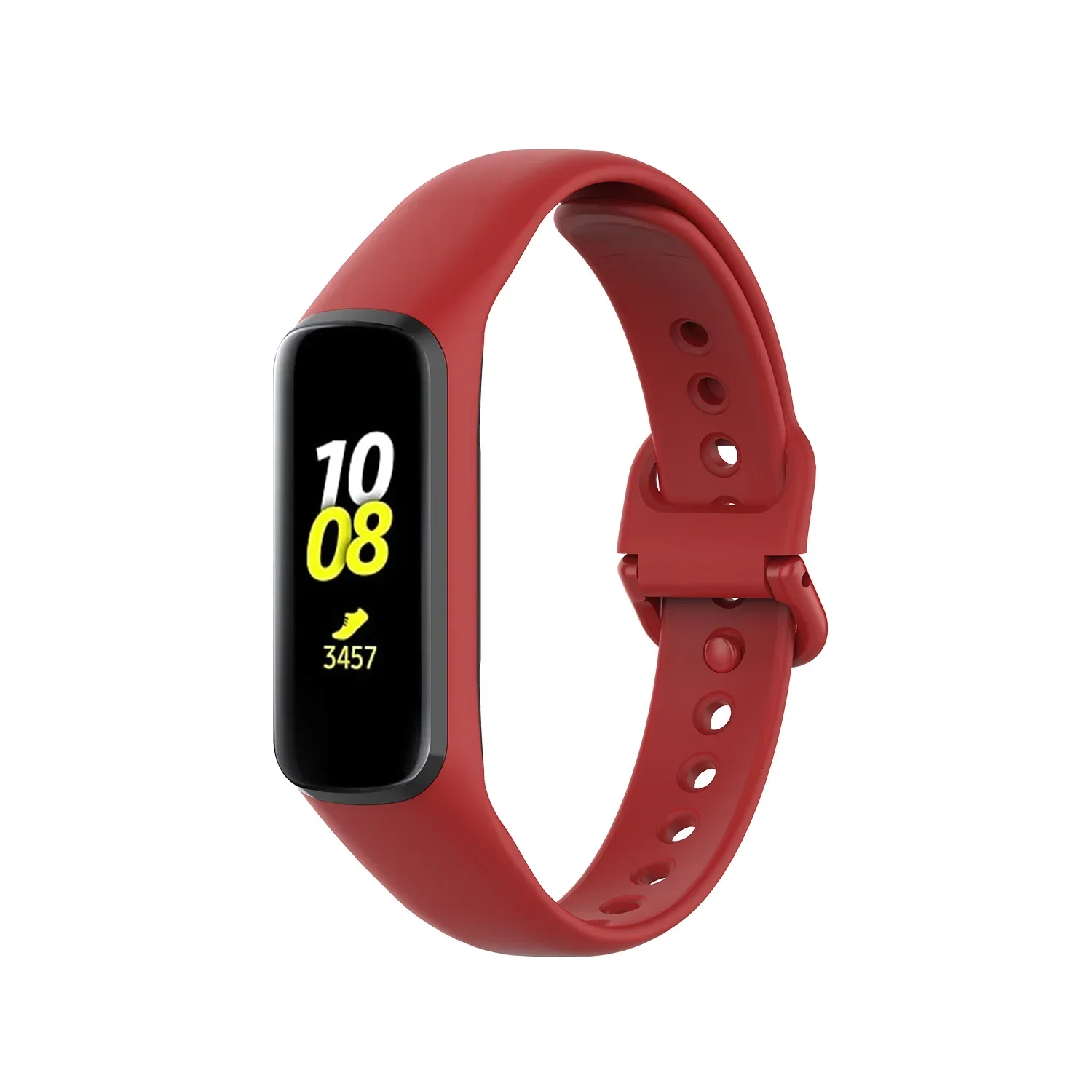 Фото Спортивный ремешок для смарт-часов Samsung Galaxy Fit-e R375, сменный силиконовый браслет для Galaxy Fit-e R375, ремешок для смарт-часов №5