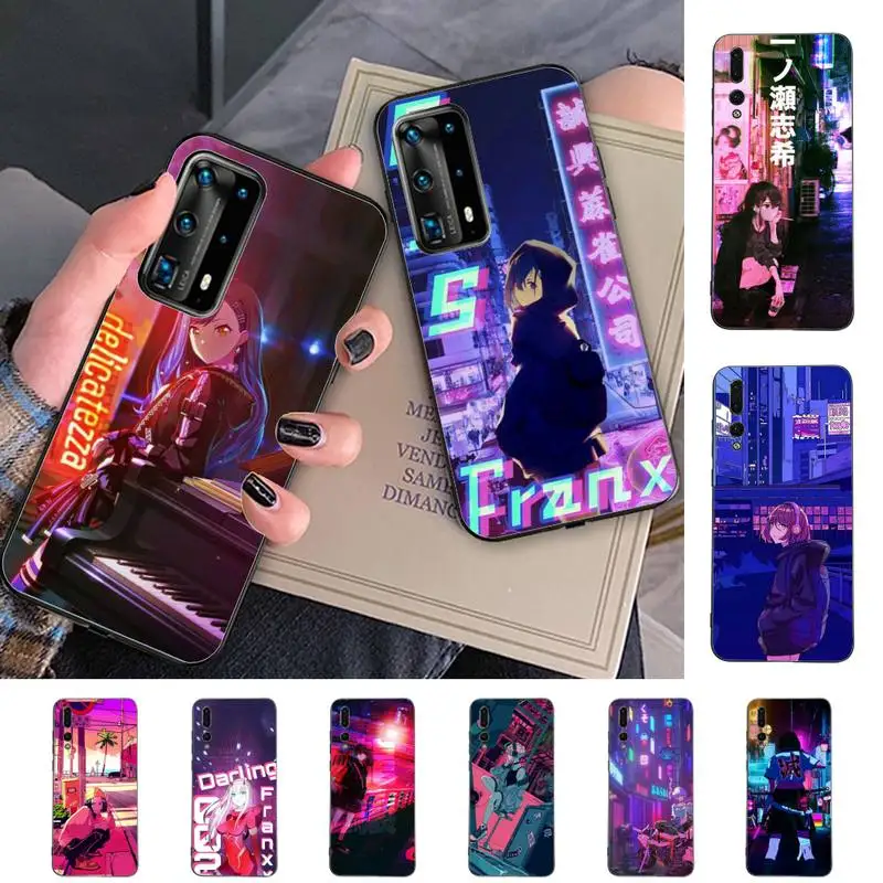 

Anime Vaporwave Glitch Hot Phone Case for Huawei P30 40 20 10 8 9 lite pro plus Psmart2019