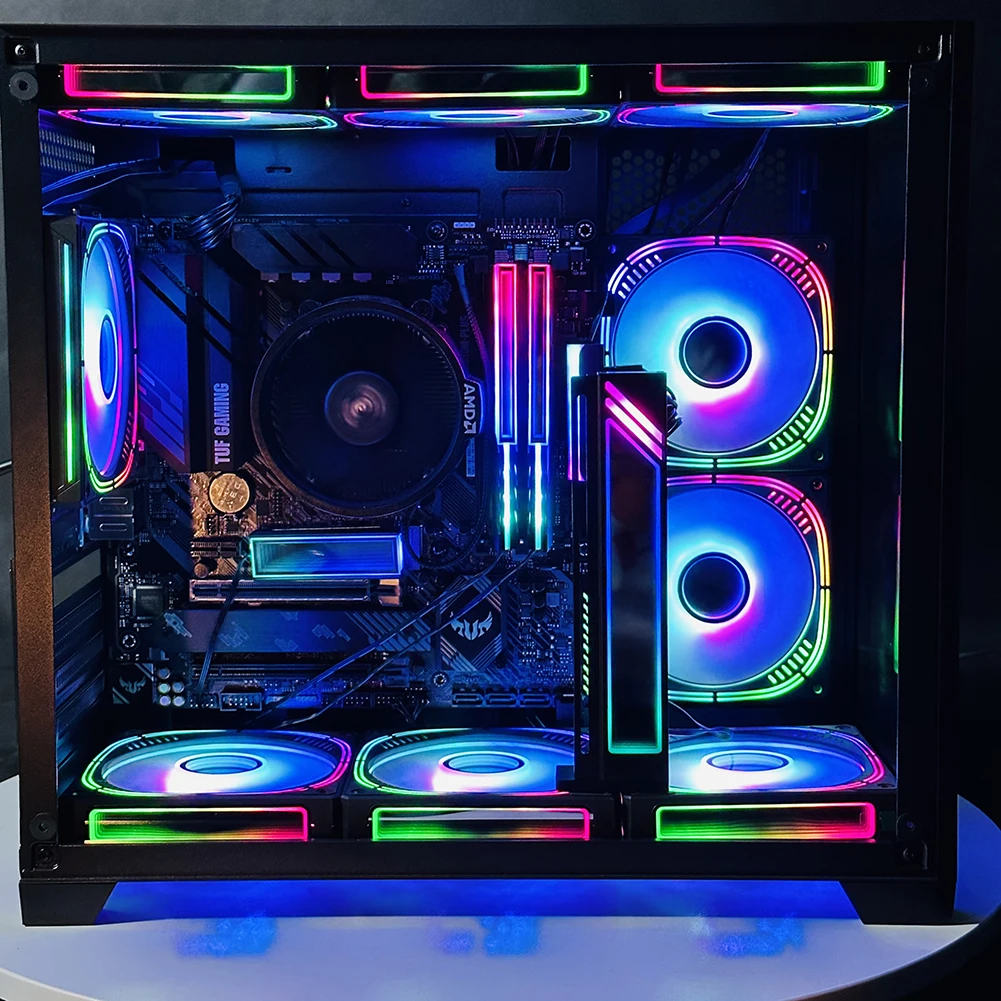 M.2 Nvme SSD Охлаждающий радиатор 5 в 3PIN ARGB твердотельный жесткий диск охладитель