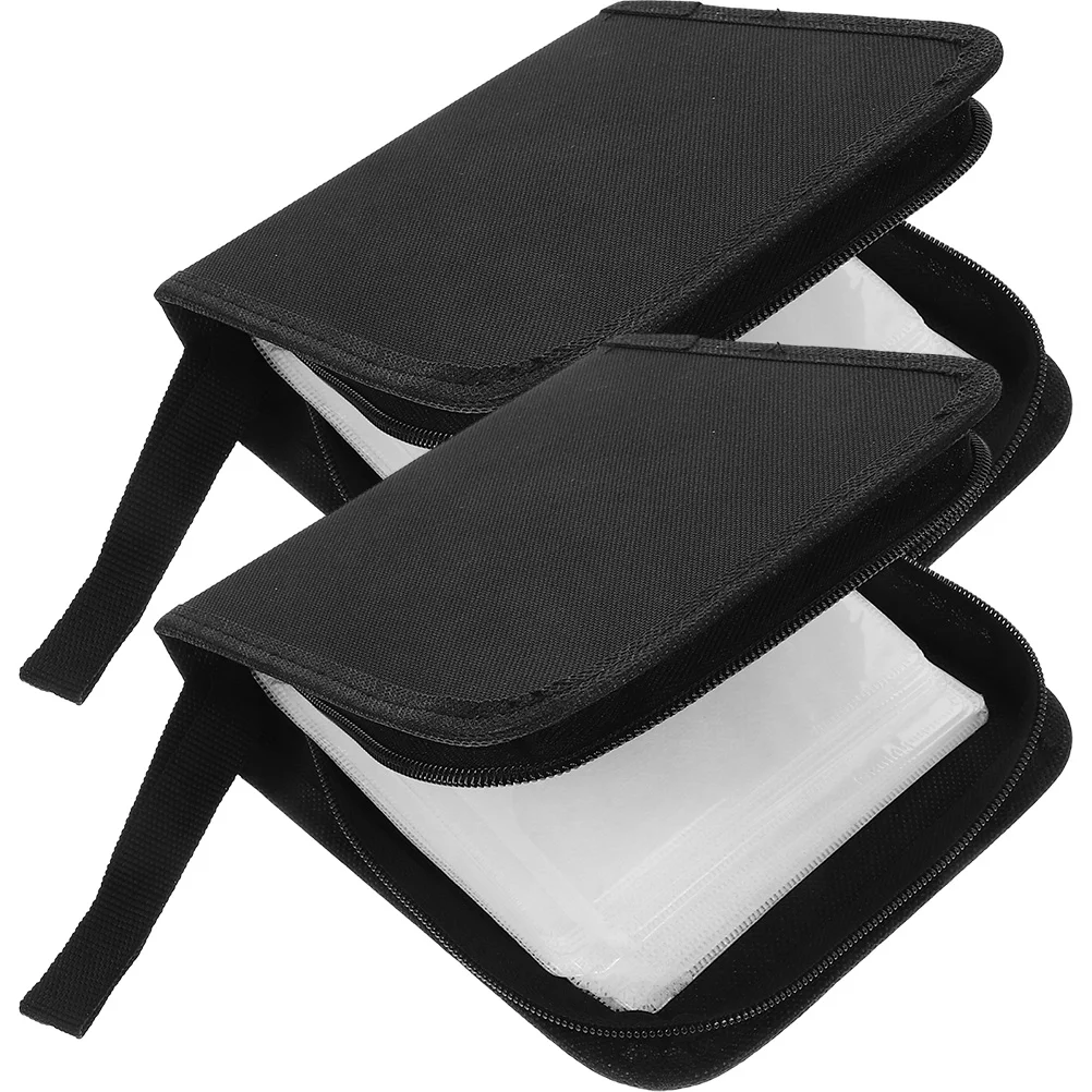 

2 шт., портативный дорожный держатель для CD-дисков