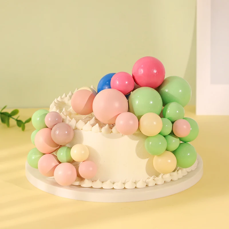 20 шт. пенопластовый шар топпер для торта жемчужные бусины шарики топперы кексов