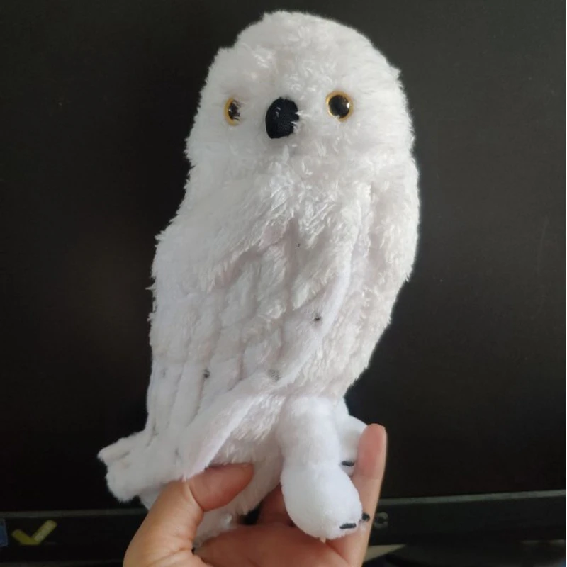 Аниме Hedwig Сова 18 см плюшевая игрушка милая мягкая птица Совы кукла Дети Рождество День рождения Косплей Подарки