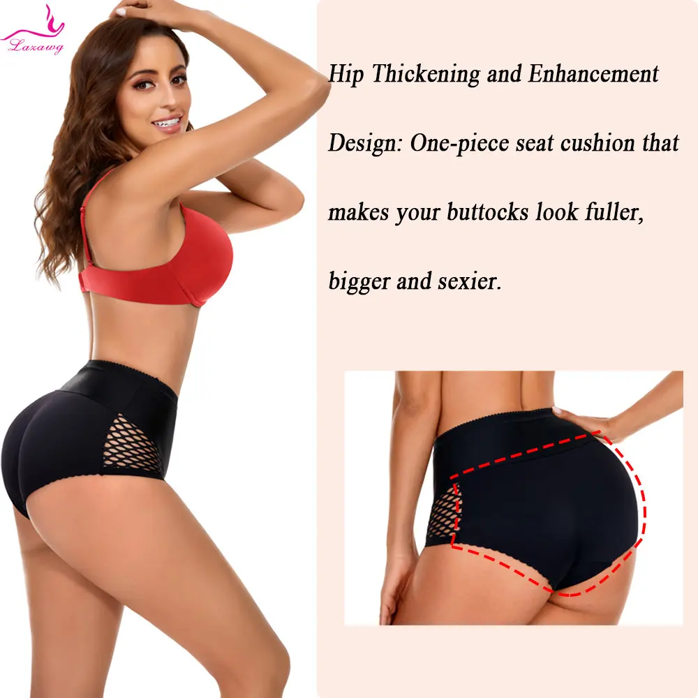 LAZAWG Women Hip Lift Body Sculpting Panties Seamless Panty Butt Lifter Tummy Control Shapewear Slimming Belly Body Shaper