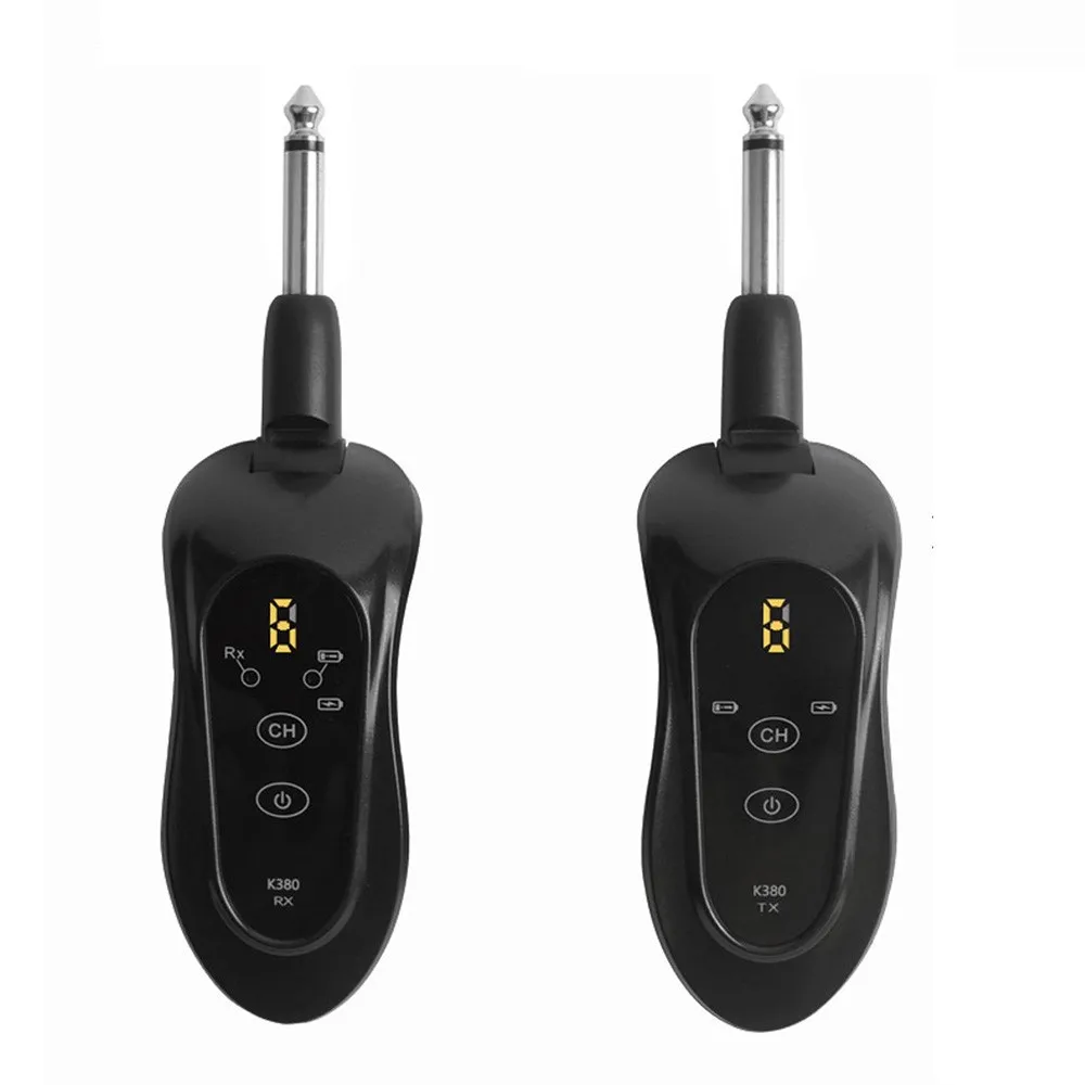 

Беспроводной приемник-передатчик для гитары, гитарная система, звукосниматель, оригинальная звукопередача для басового миксера, музыкальные инструменты