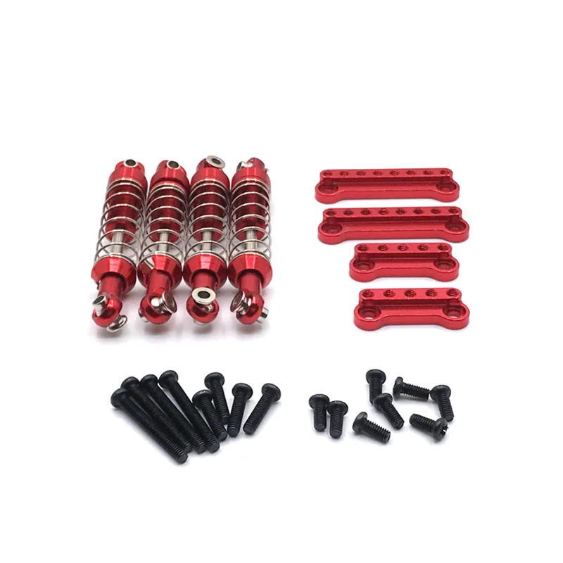 

Metal Upgrade 4PCS Shock Bracket External Spring Shock For MN 1/12 D90 D91 D96 MN98 99S RC Car Parts