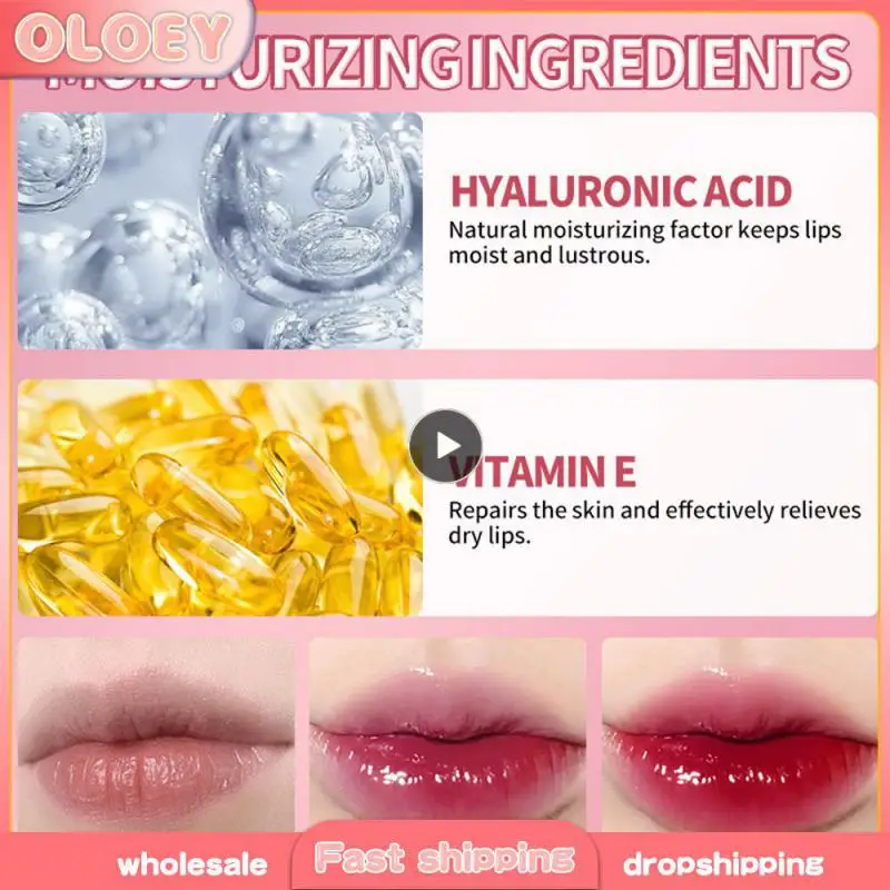 

Moisture Liquid Lipstick 9 Colors Non-stick Cup Red Lip Tint Lip Glaze Lips Makeup Cosmetics Jelly Lip Glaze Fine Texture Lithe