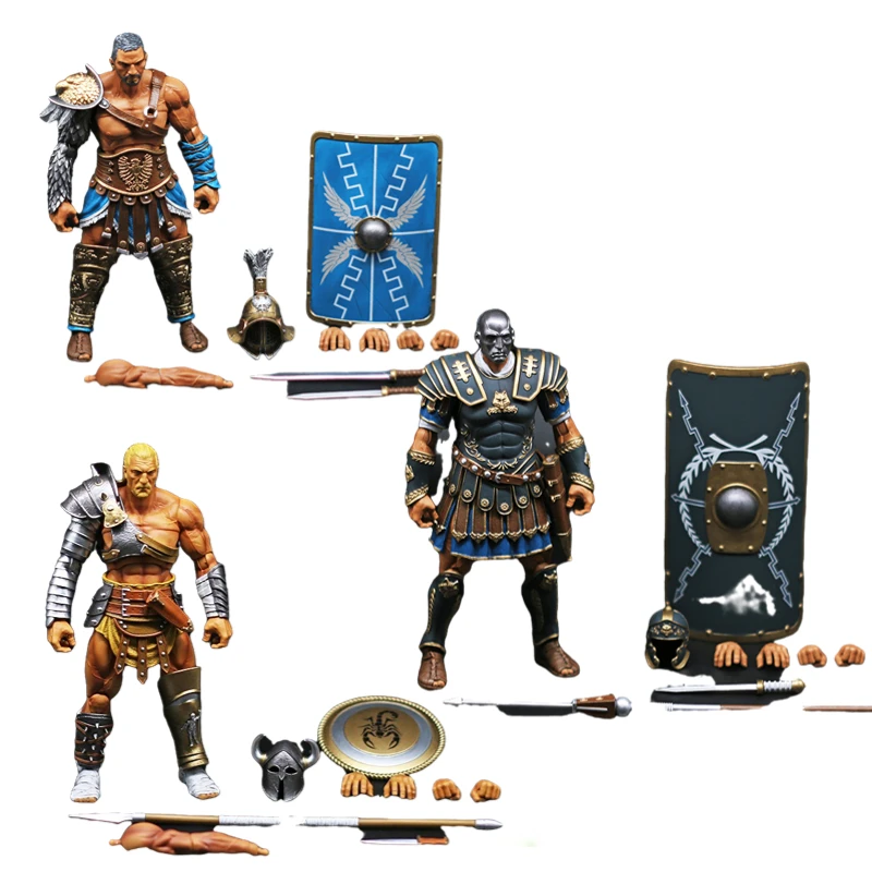 Экшн-фигурки из древнего римского Спартака комбатантов Соломон столо Виктор