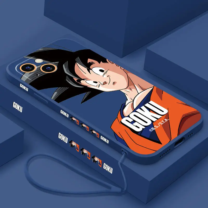 

Dragon Ball Wukong mobile phone case cover for apple 13promax/xr mobile phone case iPhone12/11 lens xs/7 all-inclusive case