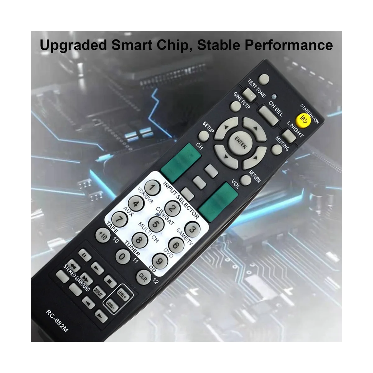 RC-682M пульт дистанционного управления для AV усилителя мощности плеер RC-681M SR603 SR502