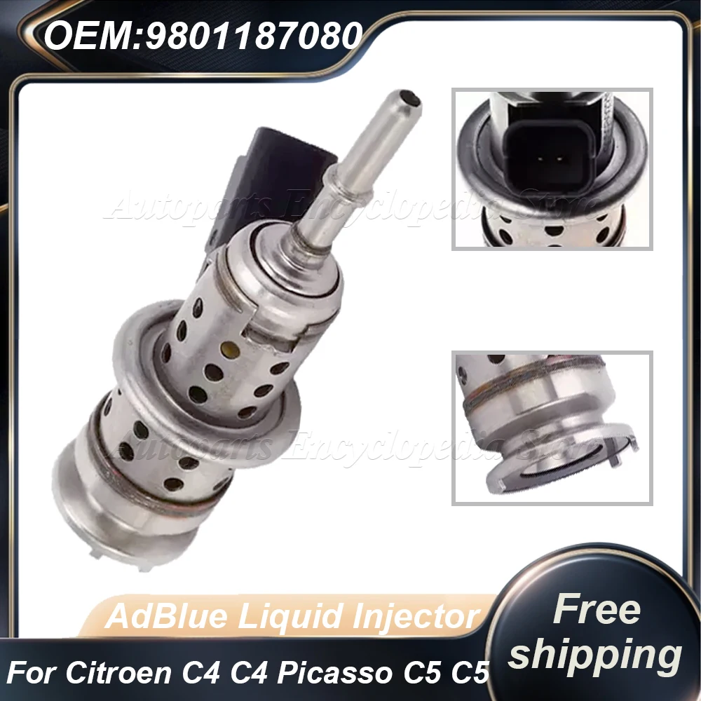 9801187080 Новый инжектор жидкости AdBlue для Citroen C4 Picasso C5 Aircross Dispatch DS4 DS5 Jumpy Relay