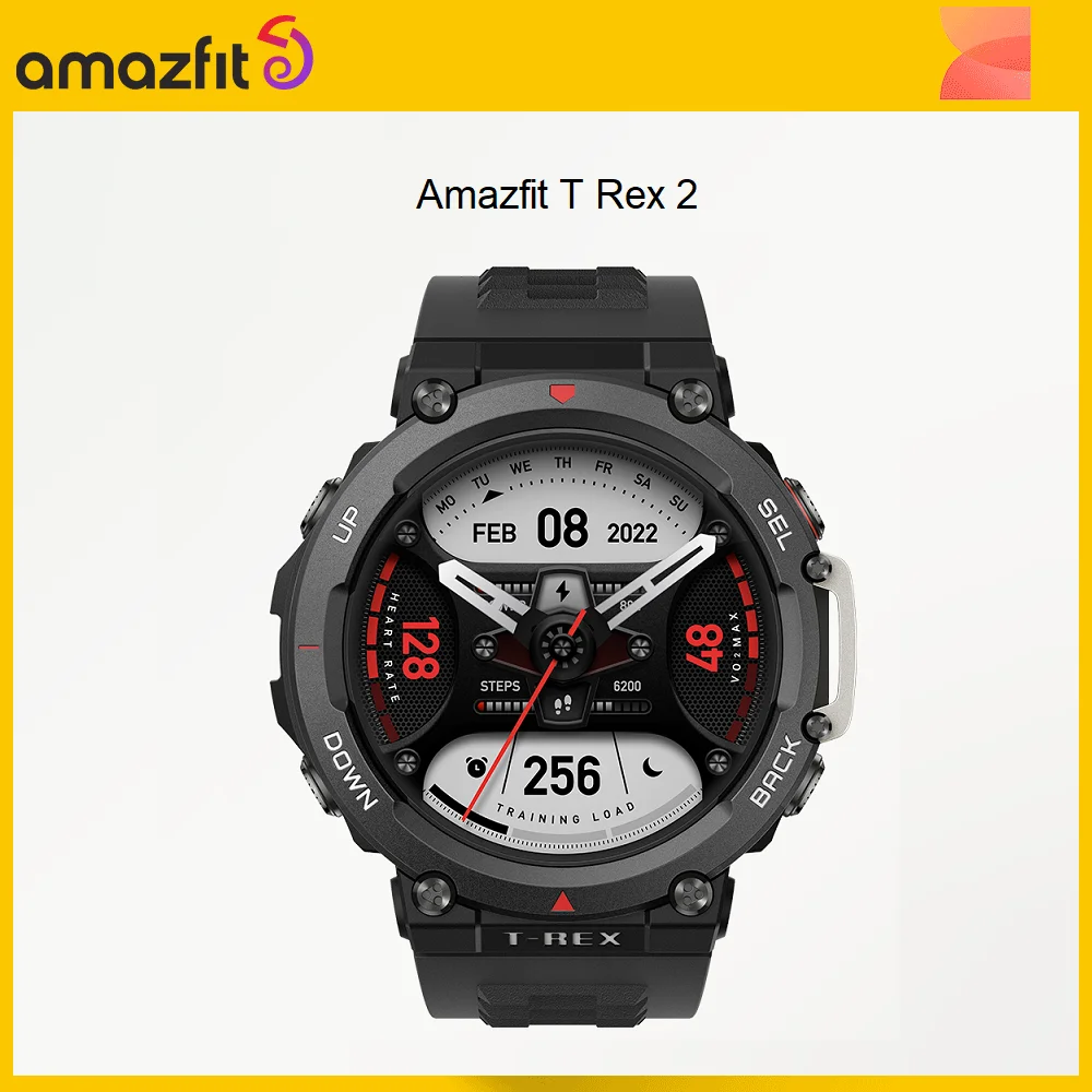 

Смарт-часы Amazfit T Rex 2, 2 диапазона, 150 + встроенные спортивные режимы