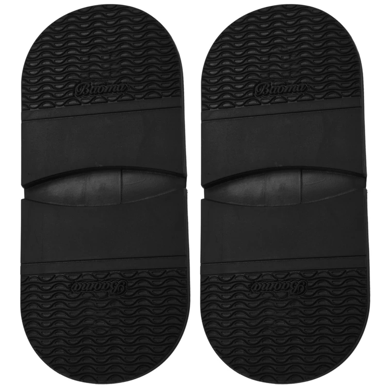 

2 Pair Shoe's Non-Slip Rubber Heel Insole Shoes Repair 6.5Mm