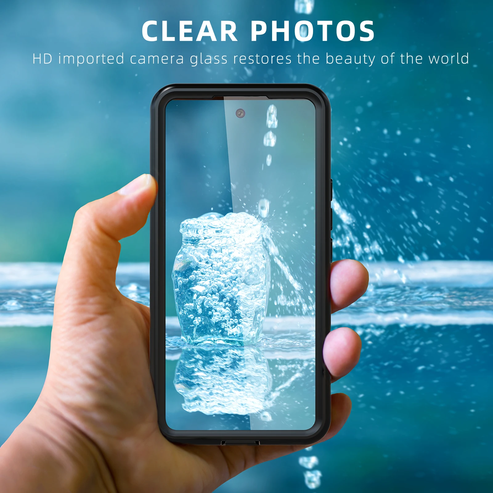 IP68 Real Waterproof Case For Samsung Galaxy A53 A33 A72 A52 A42 A32 A22 A12 5G Underwater Diving Swim Run Outdoor Sports Case